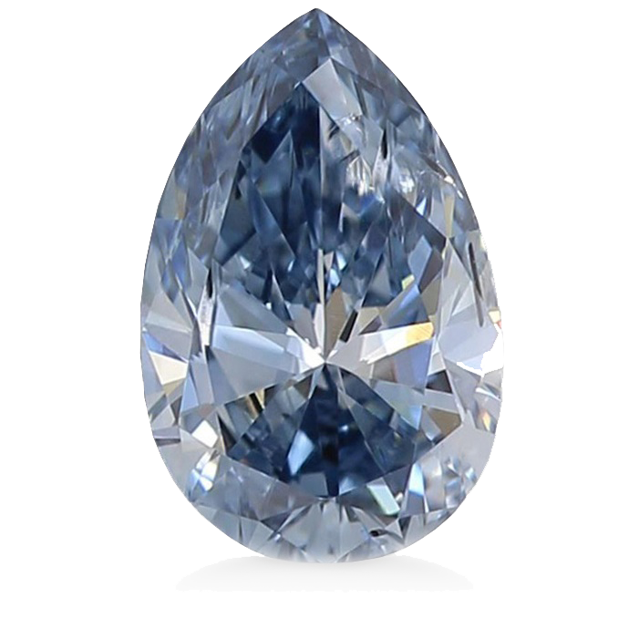 Faint blue sale diamond