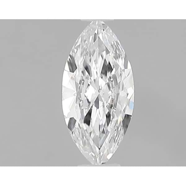 Lab Created 0.50 Carat E-VVS2 Marquise Cut Diamond