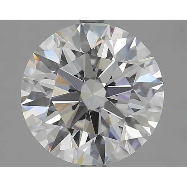 Lab Created 4.50 Carat F-VS2 Round Diamond