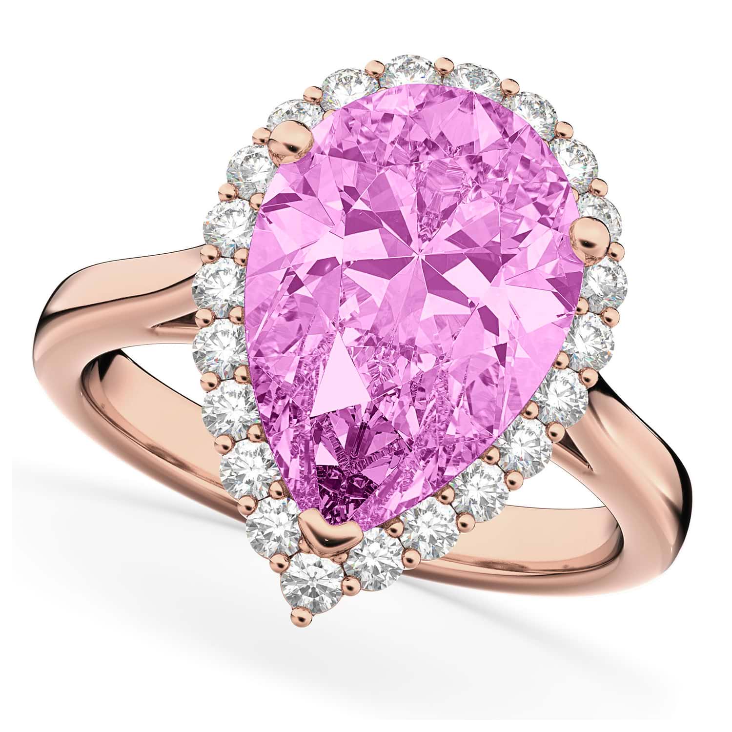 Signature Pink Tourmaline, Green Tourmaline, and Diamond Ring in Rose –  John Atencio