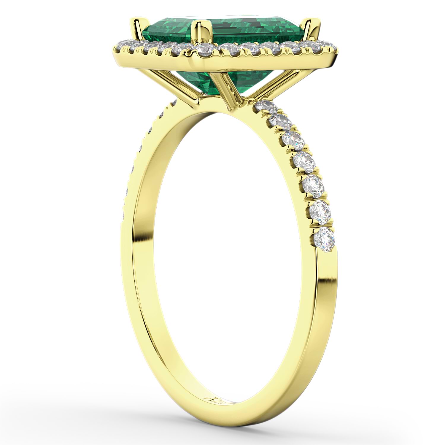 【送料無料新作】78862-235Ruby Emerald 絶品Diamond 18K Ring SPAIN ルビー