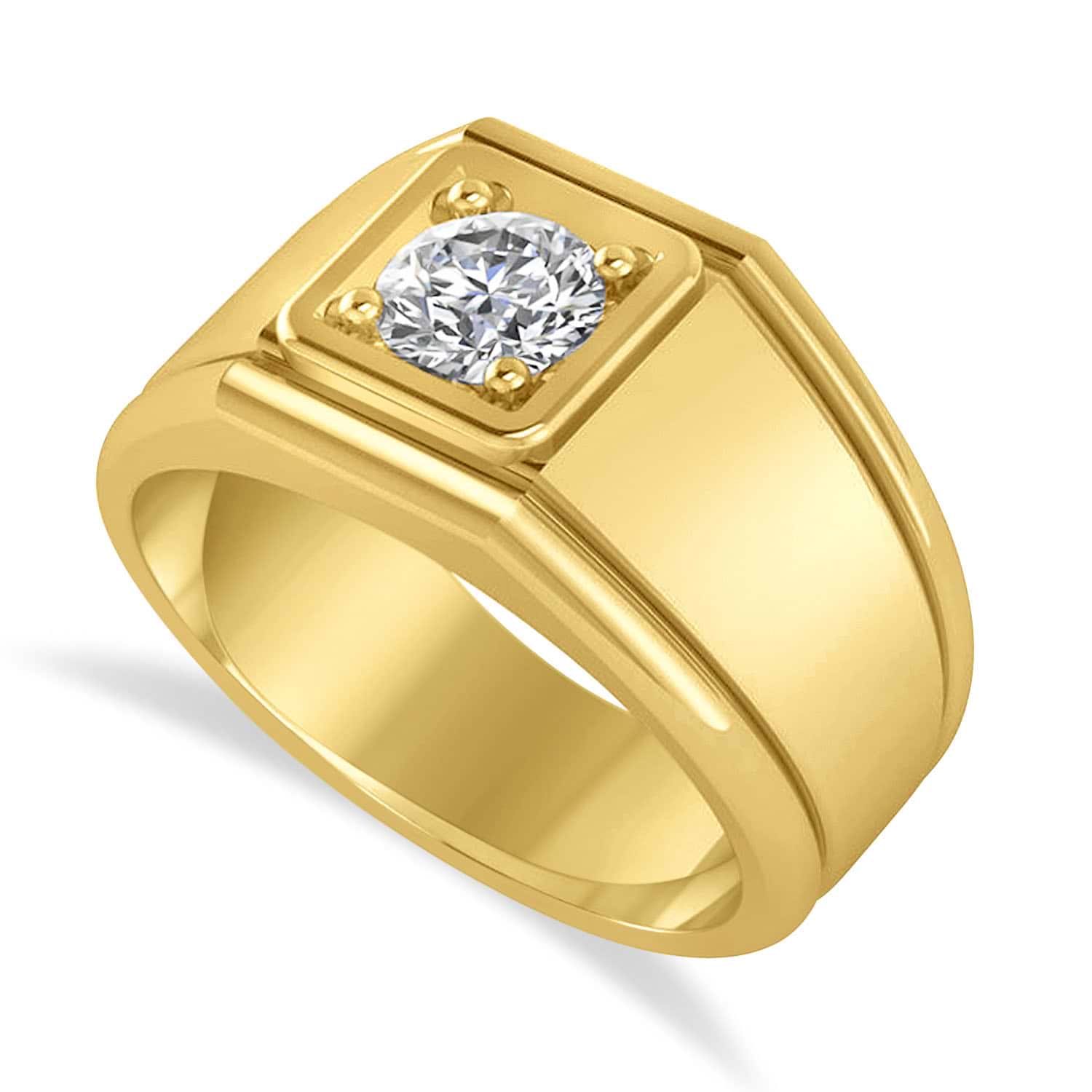 Men Diamond Ring with Watch strap design 3D model 3D printable | CGTrader