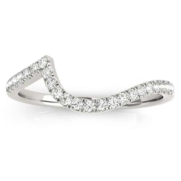 Diamond Halo Swirl Bridal Engagement Ring Set14k White Gold 0.43ct