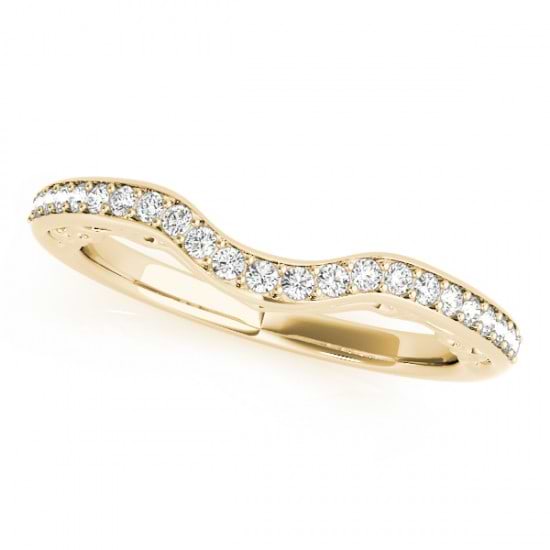 Vintage Style Cathedral Engagement Ring Bridal Set 14k Y. Gold (2.50ct)