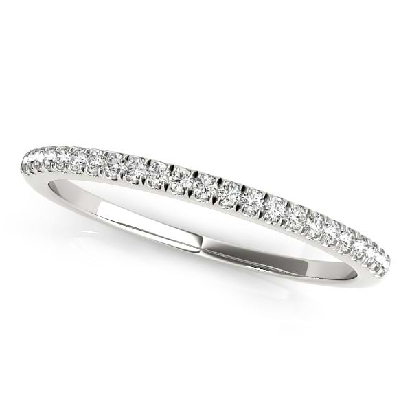Cushion Diamond Halo Bridal Set French Pave 18k White Gold 0.84ct