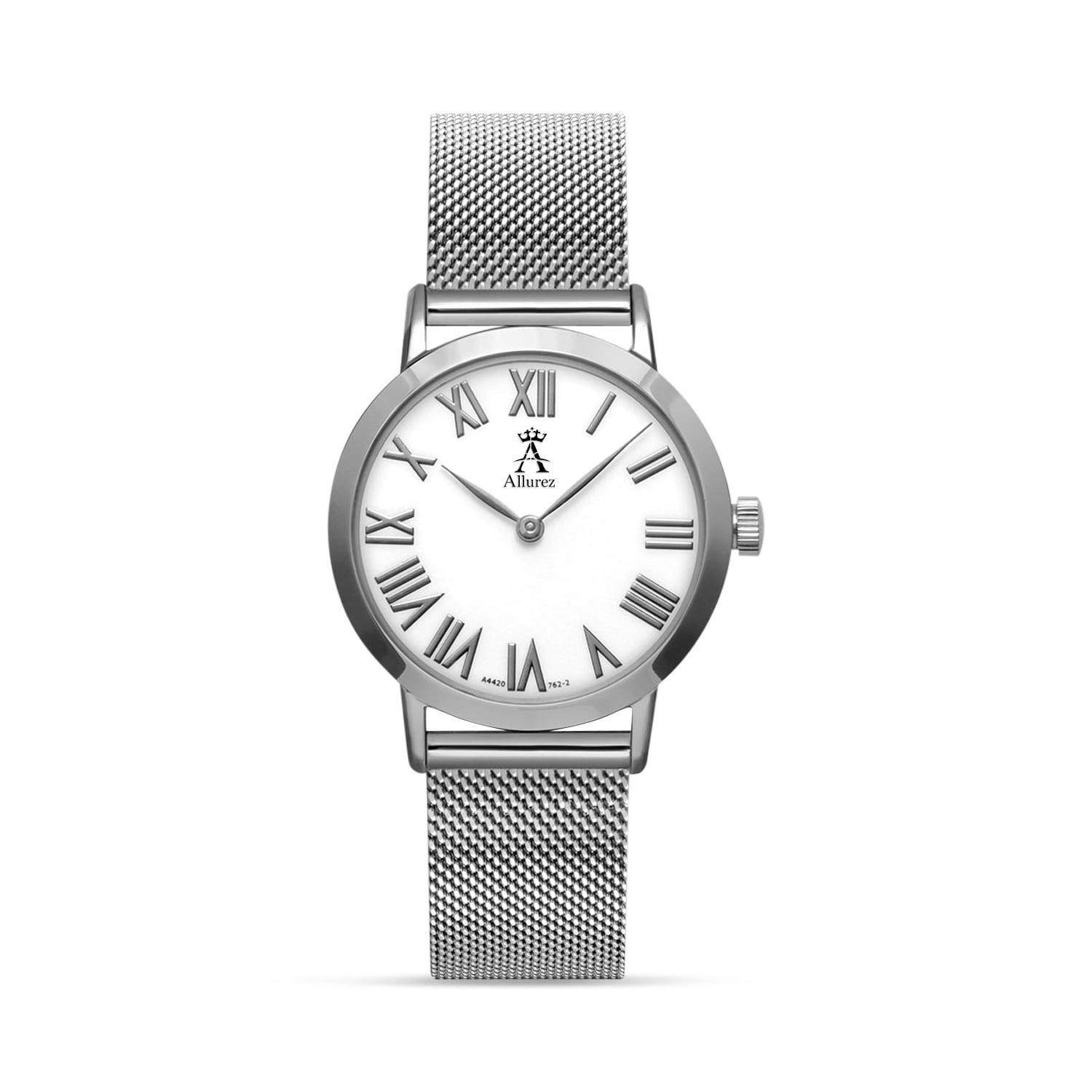 Allurez Women's Stainless Steel Mesh Bracelet Watch