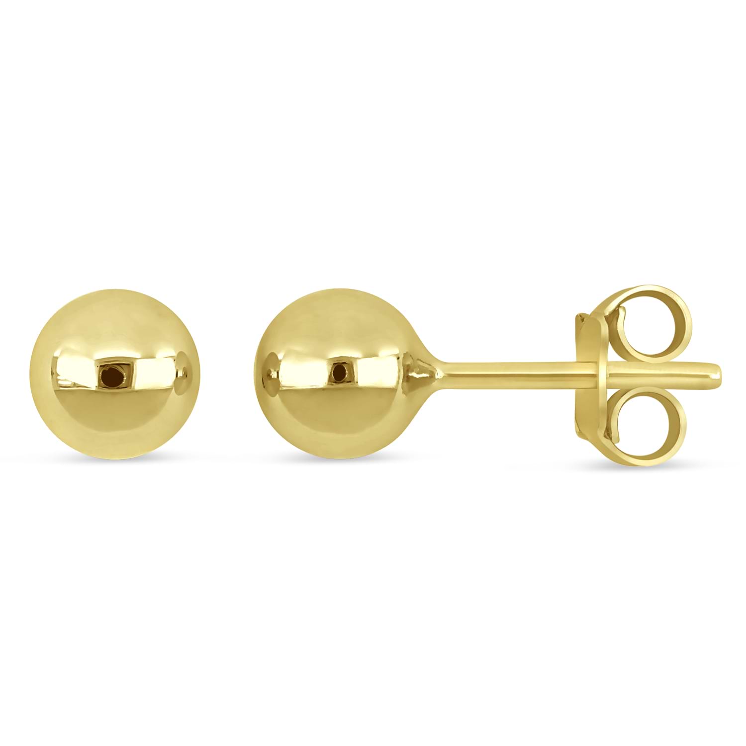Extra Small Ball Earrings 18k Yellow Gold