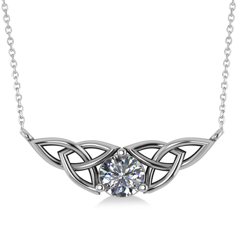 Celtic Necklace - Gold - Diamond