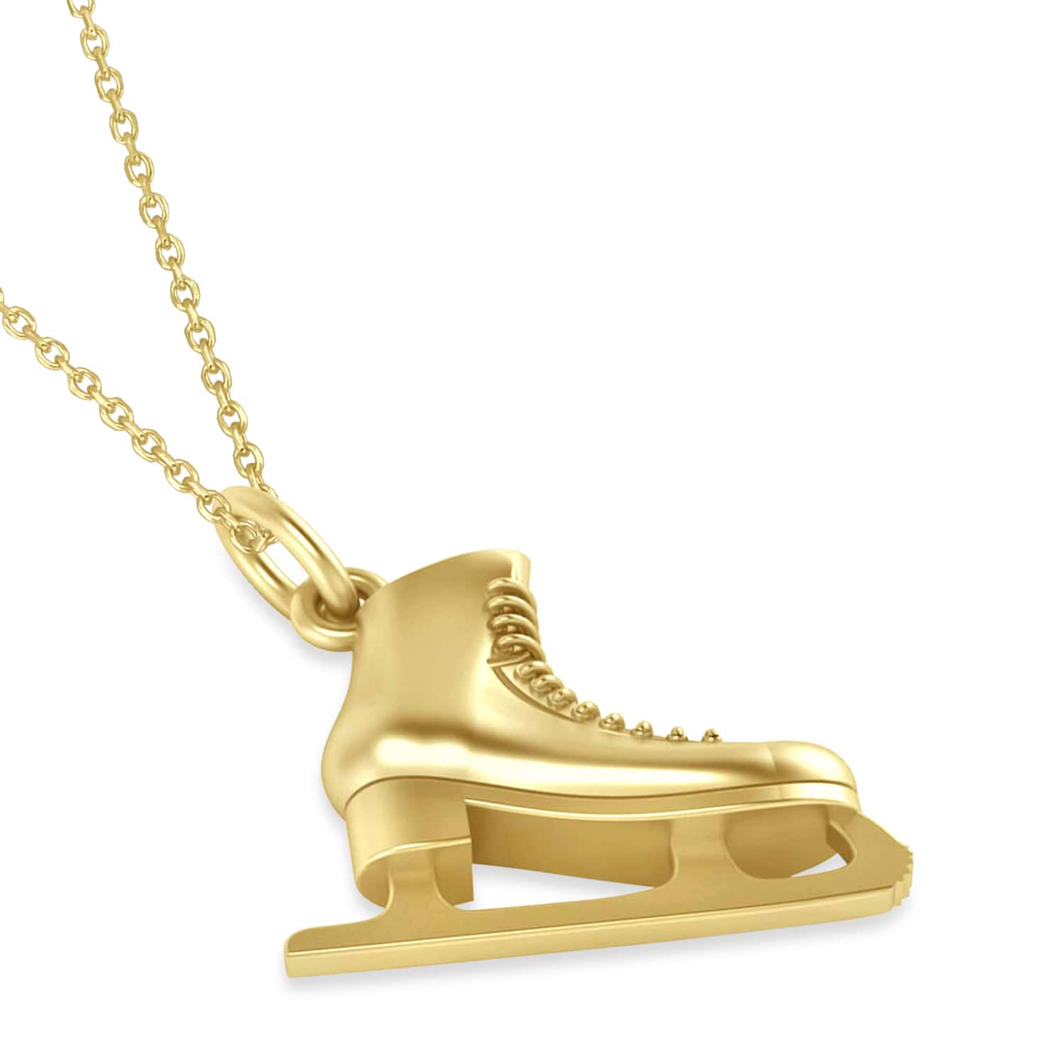 Ice skate hot sale charm necklace