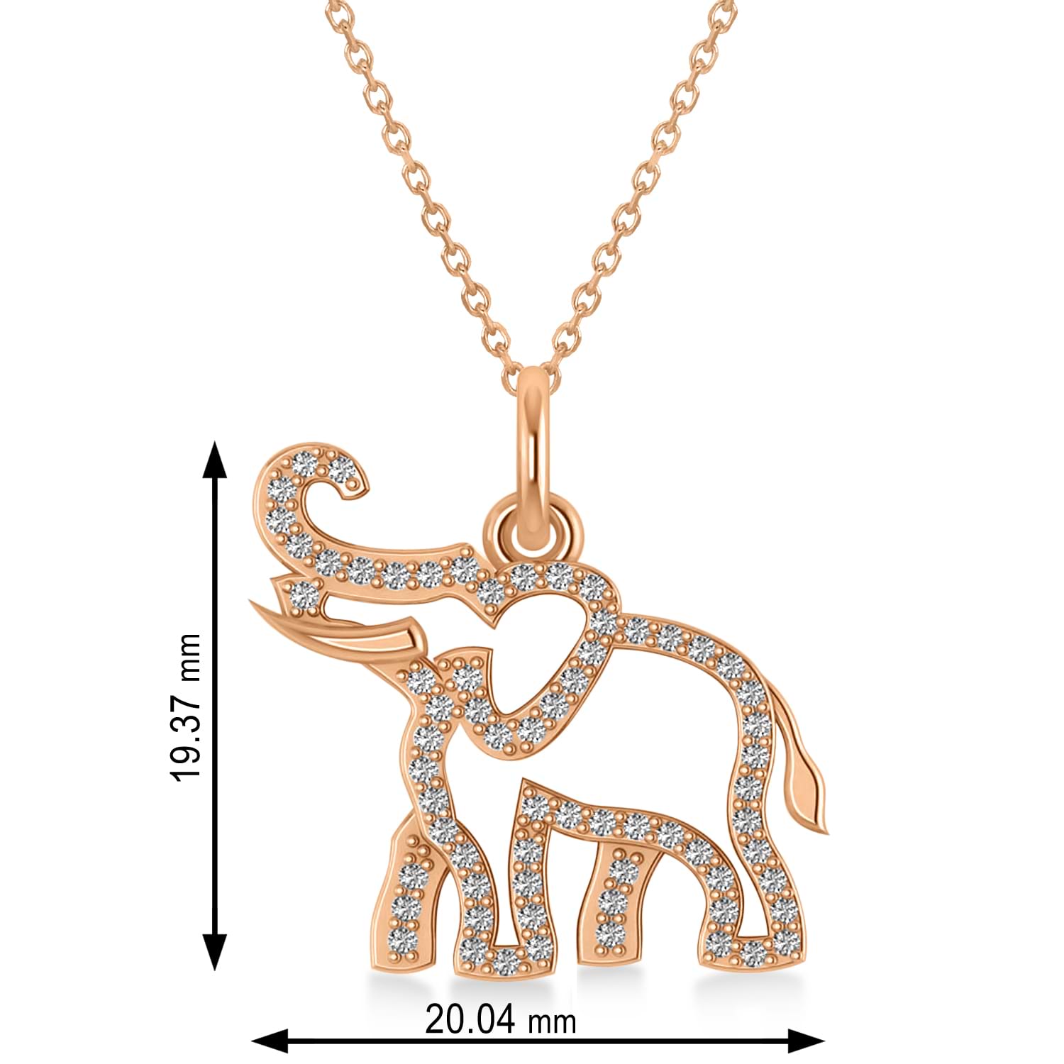 Buy Elephant Necklace, Elephant Birthstone Necklace , Mother Daughter  Birthstone, Elephant, Elephant Jewelry, Elephant Birthstone Jewelry Online  in India - Etsy