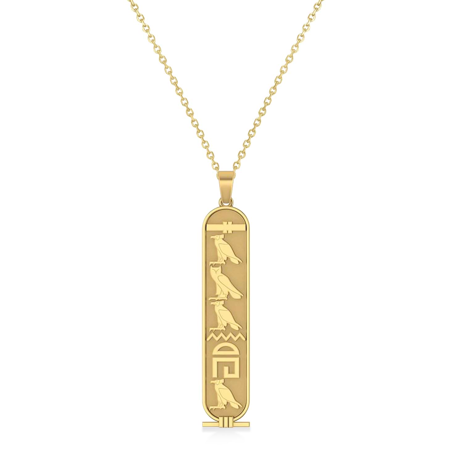 Necklace Cartouche Personalized Egyptian Jewelry, 3 Favorite Names in  Hieroglyphic, English or Arabic,on 3 Sides Sterling Silver Gold Plated -  Etsy