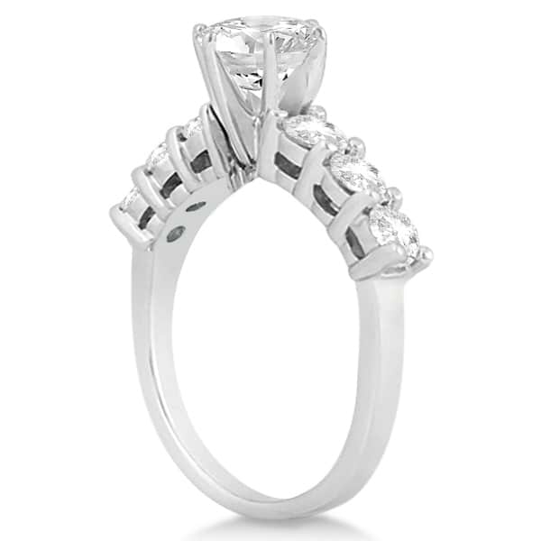 0.65ct Diamond Engagement Ring with Matching Engagement Band Palladium