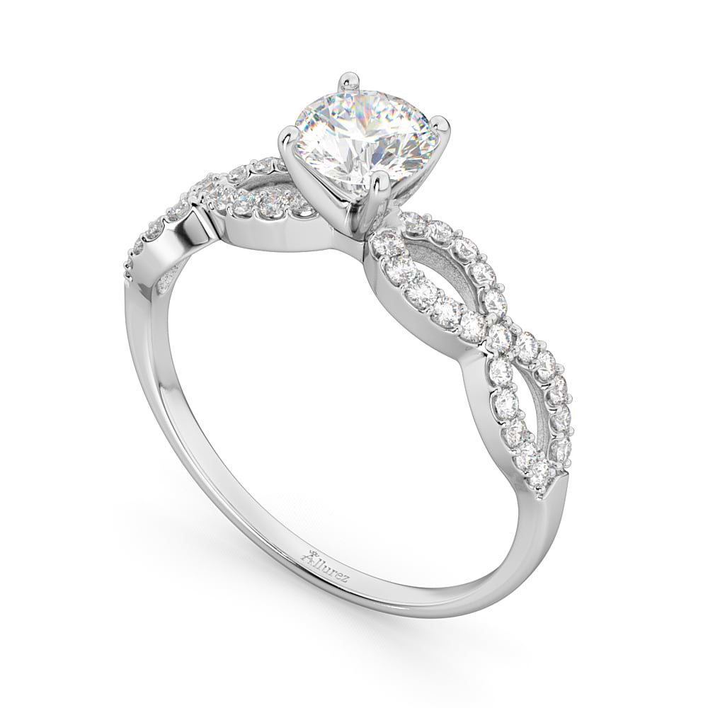 Infinity engagement online ring setting