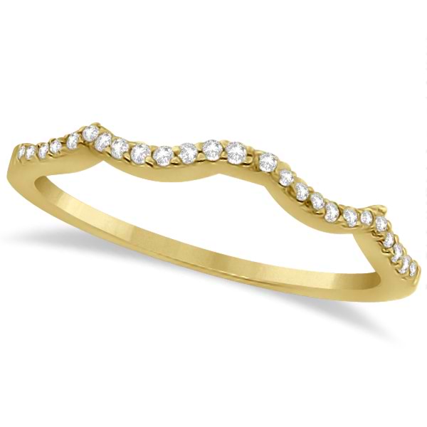 Infinity Round Diamond Pink Sapphire Bridal Set 14k Yellow Gold (1.13ct)