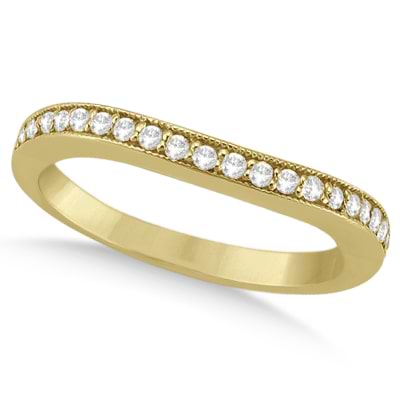 Round Diamond Butterfly Design Bridal Ring Set 18k Yellow Gold (1.21ct)