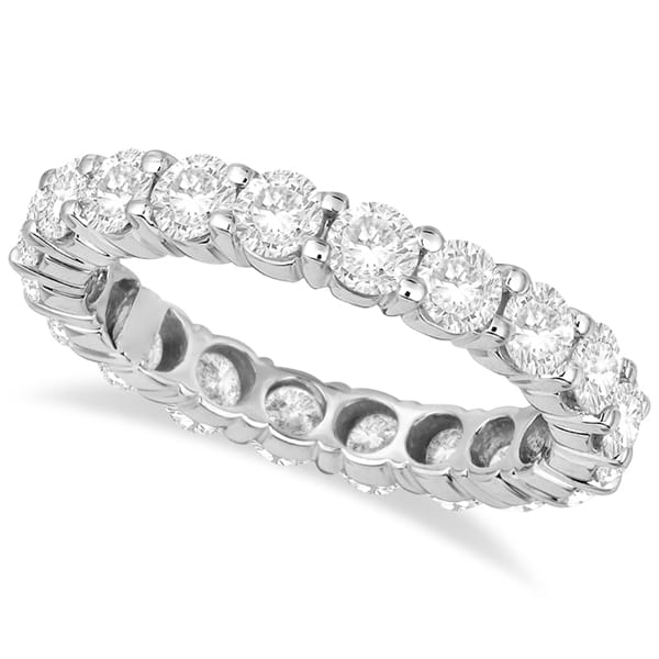 Diamond Eternity Ring Wedding Band 18k White Gold (3.00ct)