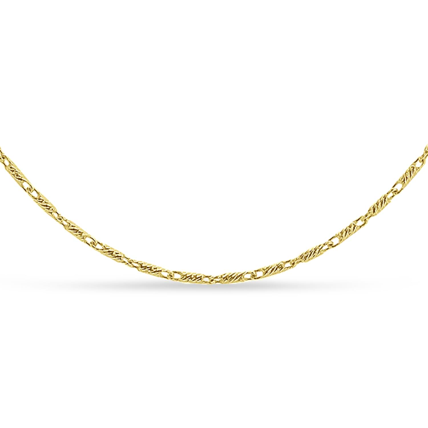 Lumacina Chain Necklace 14k Yellow Gold