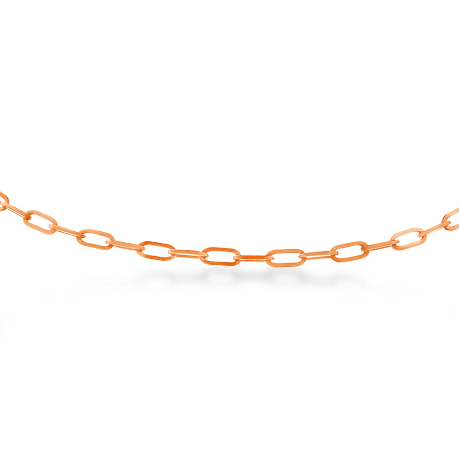 Long Forzentina Chain Necklace 14k Rose Gold