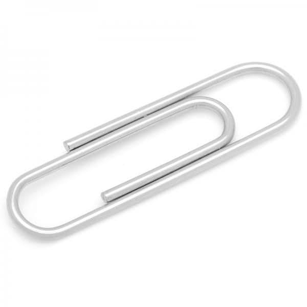 Paper Clip Styled Money Clip for Men in Stainless Steel