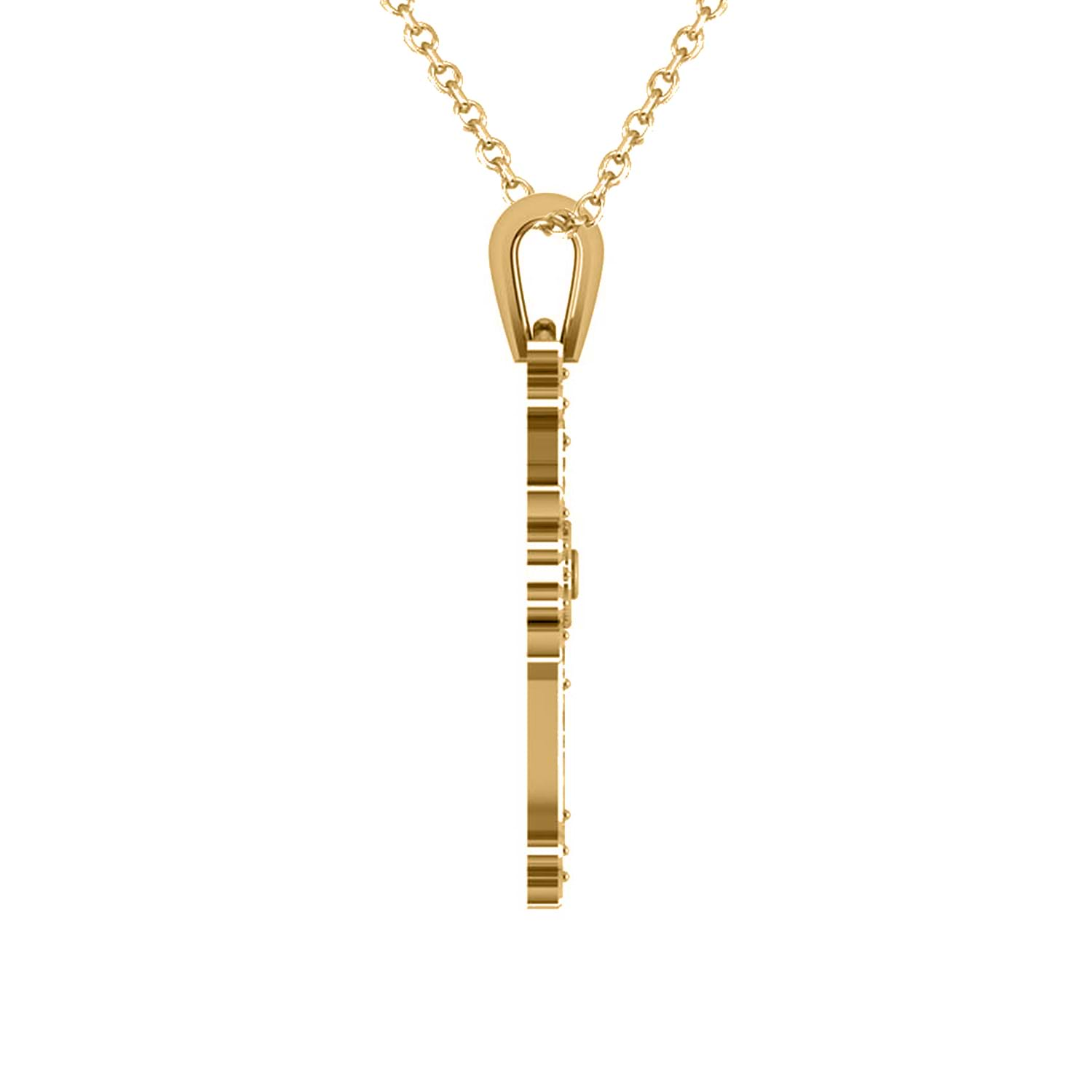 Zipper necklace in 14k