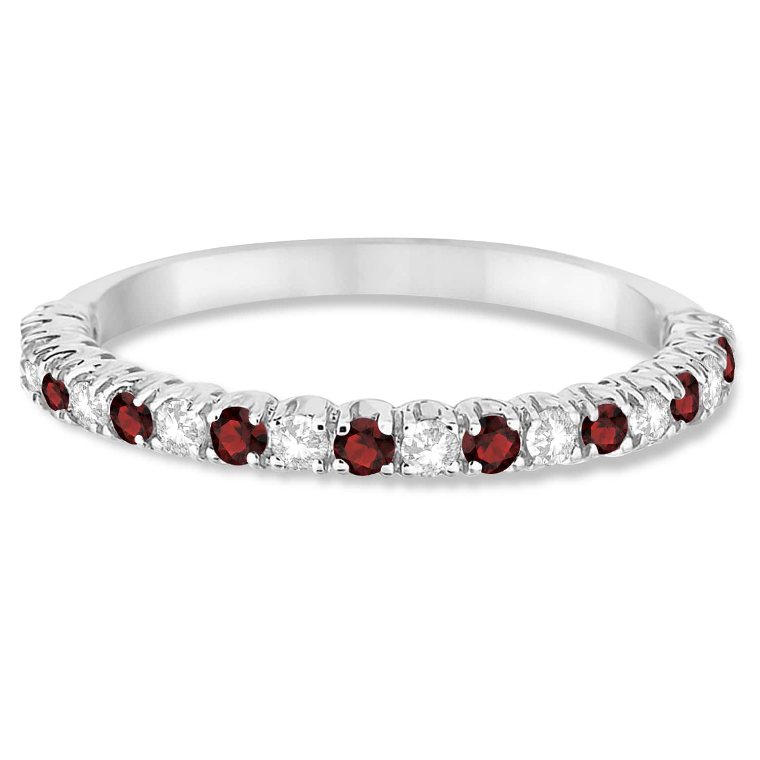 Garnet anniversary online ring