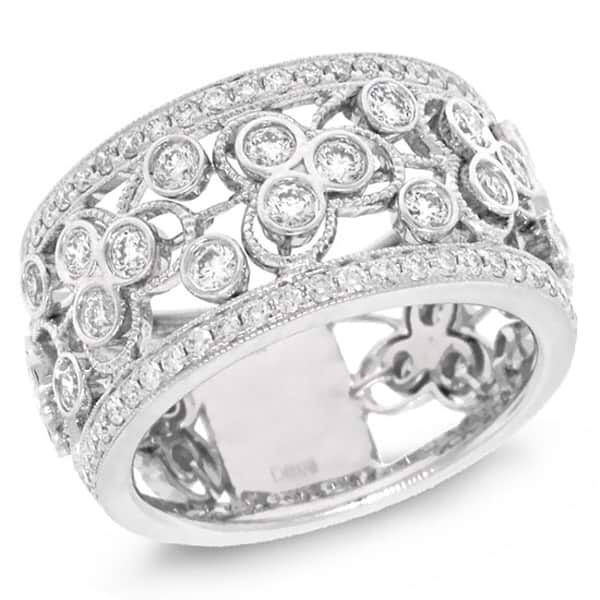 1.43ct 14k White Gold Diamond Lady's Ring