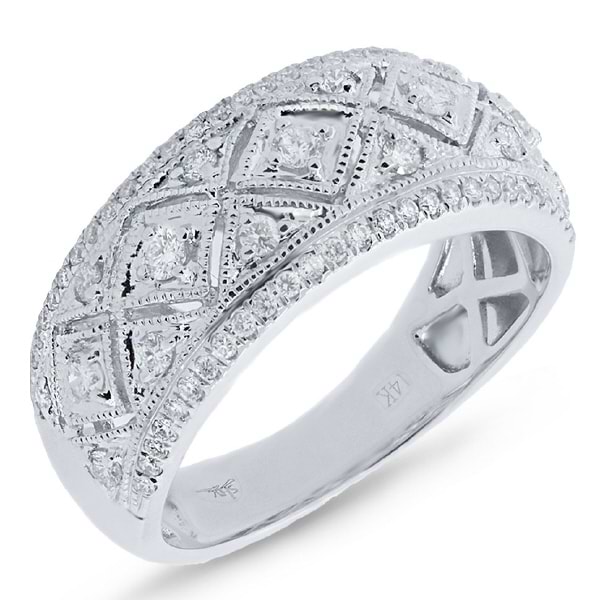 0.45ct 14k White Gold Diamond Lady's Ring