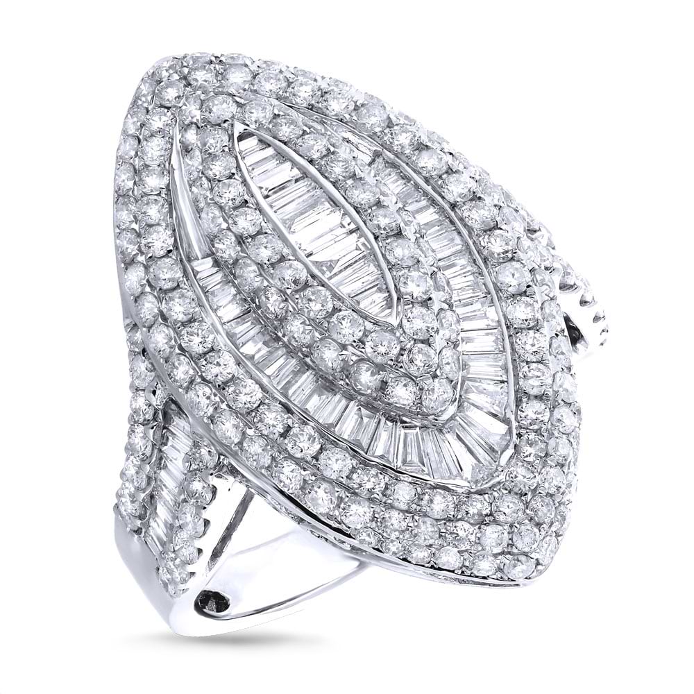 2.31ct 18k White Gold Diamond Lady's Ring
