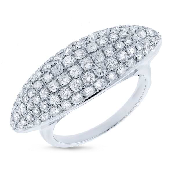 1.57ct 14k White Gold Diamond Lady's Ring