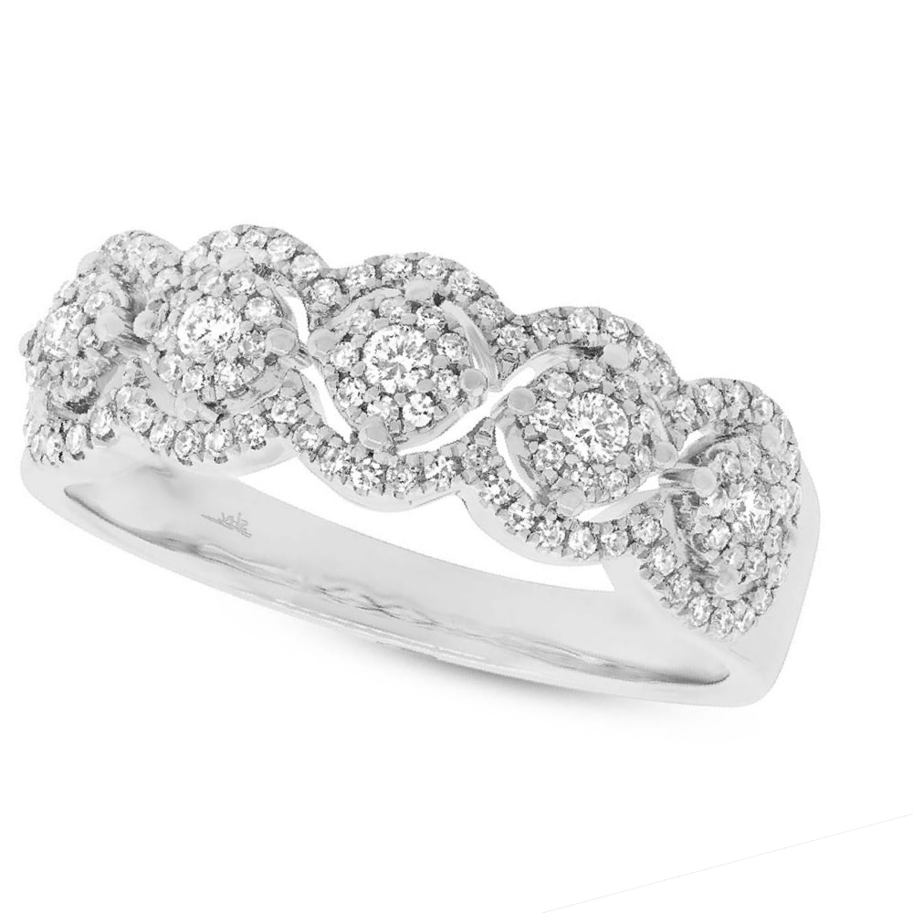 0.37ct 14k White Gold Diamond Lady's Ring