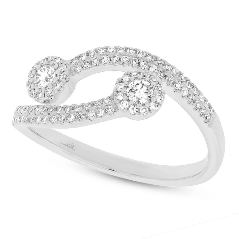 0.37ct 14k White Gold Diamond Lady's Ring