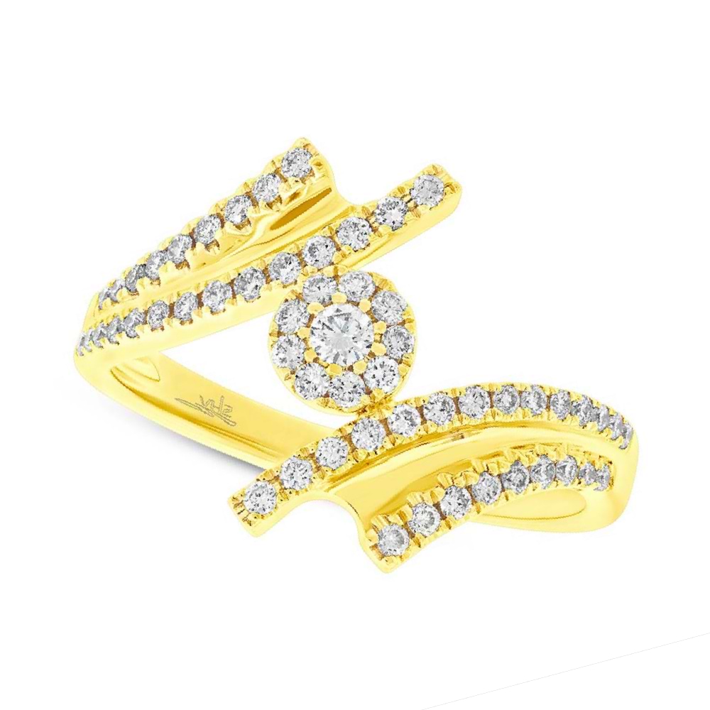 0.39ct 14k Yellow Gold Diamond Lady's Ring