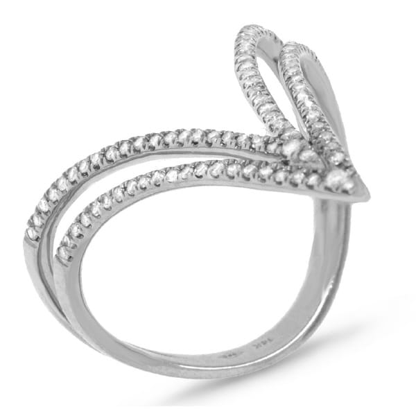 0.26ct 14k White Gold Diamond Lady's Ring
