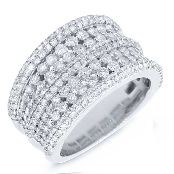 2.26ct 14k White Gold Diamond Lady's Ring
