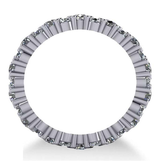 Garland Diamond Eternity Band Ring 14k White Gold (1.69ct)