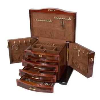 Jewelry Boxes & Cases, Leather & Wooden Jewelry Boxes