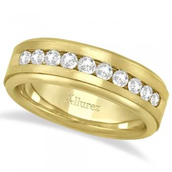 Men's Diamond Wedding Bands | Allurez