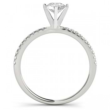 Diamond Accented Engagement Ring Setting