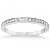 Double Halo Diamond Engagement Ring & Band Bridal Set 14k W Gold 1.03ct
