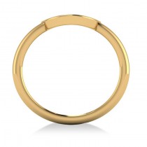 Centered Horseshoe Fashion Ring 14k Yellow Gold