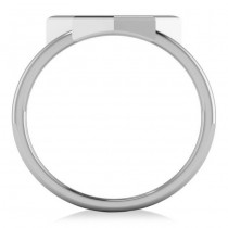 Three Dimensional Star Fashion Ring 14k White Gold