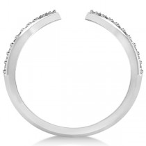Abstract Designs Diamond Fashion Ring 14k White Gold (0.38ct)