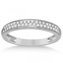 Diamond Halo Engagement Ring with Wedding Band 14K White Gold 0.78ct