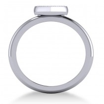 Diamond Heart Fashion Ring 14k White Gold (0.13ct)