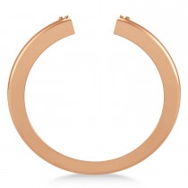 Diamond Double Bar Fashion Ring 14K Rose Gold (0.18ct)