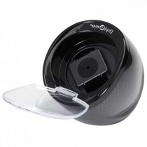 Compact Single Watch Winder in High Gloss Carbon Fiber