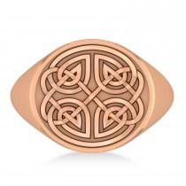 Men's Celtic Knot Fashion Ring 14k Rose Gold