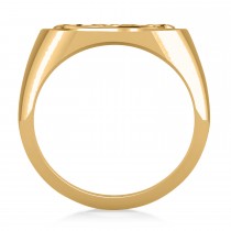 Men's Celtic Knot Fashion Ring 14k Yellow Gold