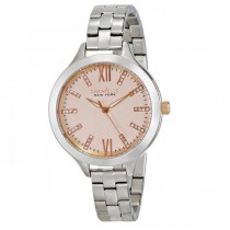 Caravelle Women's Blush Collection Bracelet Thin Band Watch