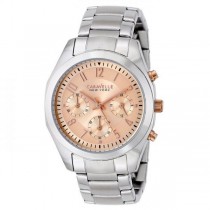 Caravelle Women's Blush Collection Chronograph Stainless Steel Watch